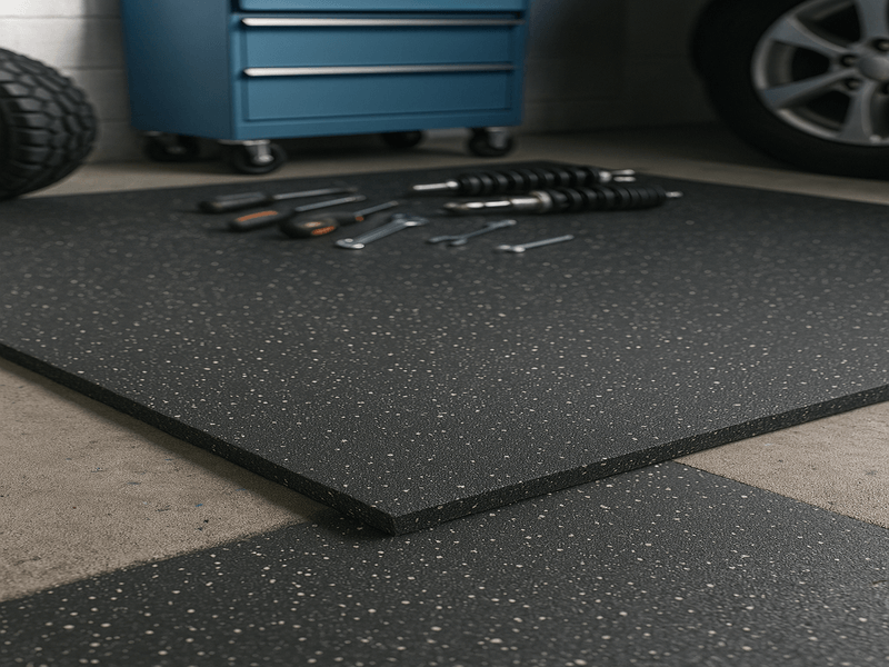 Vinyl plank flooring sound reduction